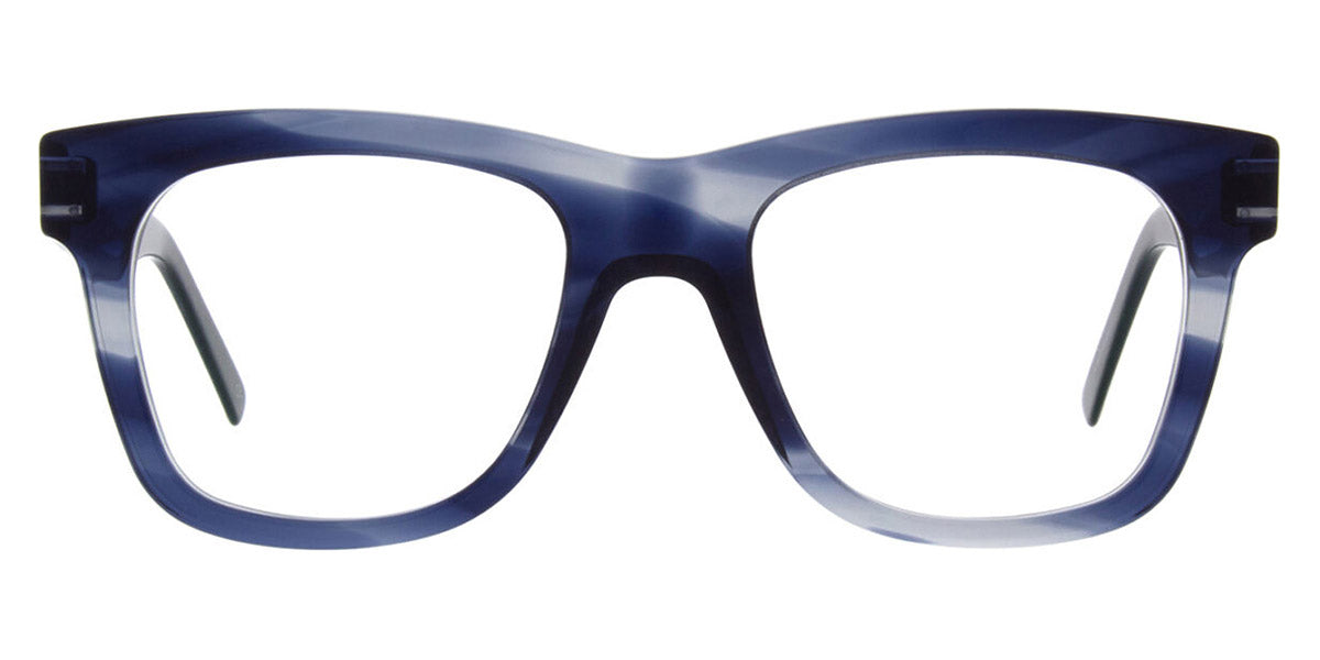 Andy Wolf® AW07 ANW AW07 09 57 - Blue/Silver Eyeglasses