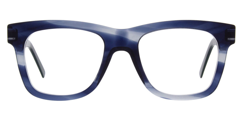 Andy Wolf® AW07 ANW AW07 09 57 - Blue/Silver Eyeglasses