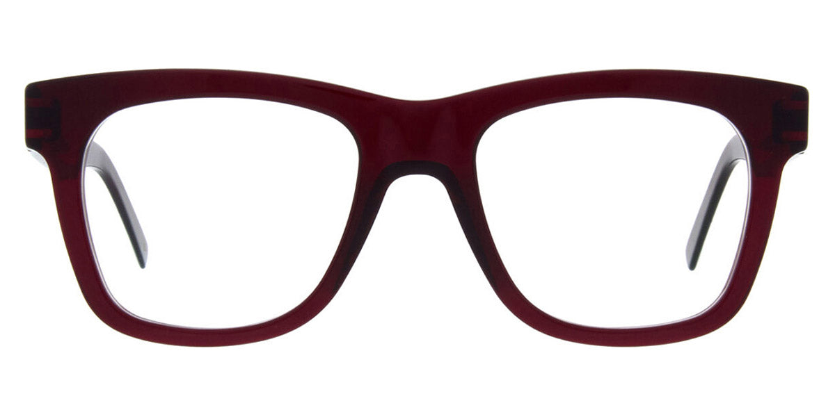 Andy Wolf® AW07 ANW AW07 10 57 - Red/Gold Eyeglasses