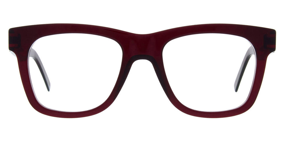 Andy Wolf® AW07 ANW AW07 10 57 - Red/Gold Eyeglasses