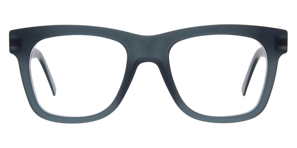 Andy Wolf® AW07 ANW AW07 11 57 - Teal/Silver Eyeglasses