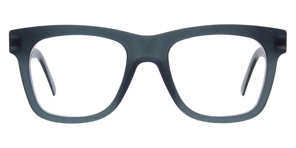 Andy Wolf® AW07 ANW AW07 11 57 - Teal/Silver Eyeglasses