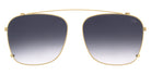 Andy Wolf® AW07 Clip ANW AW07 Clip 01 59 - Gold/Grey Sunglasses