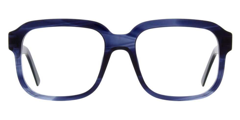 Andy Wolf® AW08 ANW AW08 09 56 - Blue/Silver Eyeglasses