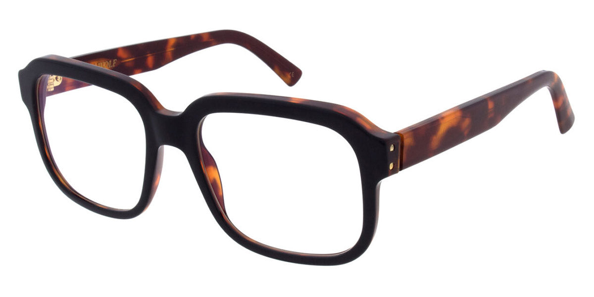 Andy Wolf® AW08 ANW AW08 12 56 - Black/Gold Eyeglasses
