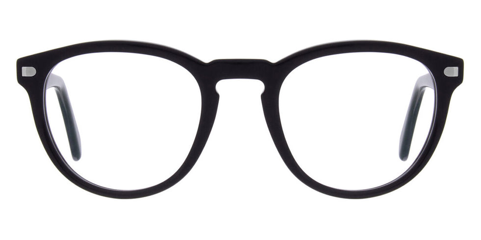 Andy Wolf® AWE01 ANW AWE01 01 51 - Black/Silver Eyeglasses