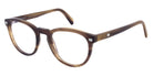 Andy Wolf® AWE01 ANW AWE01 03 51 - Brown/Silver Eyeglasses