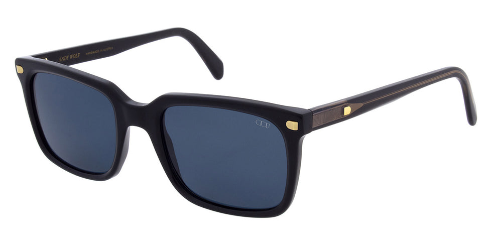 Andy Wolf® AWE02S Sun ANW AWE02S Sun 01 54 - Black/Gold Sunglasses