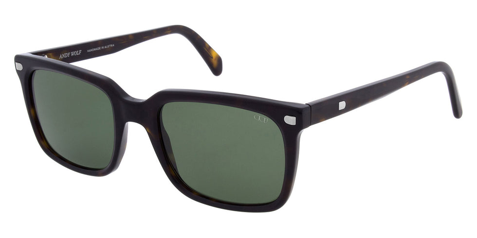 Andy Wolf® AWE02S Sun ANW AWE02S Sun 02 54 - Brown/Silver Sunglasses