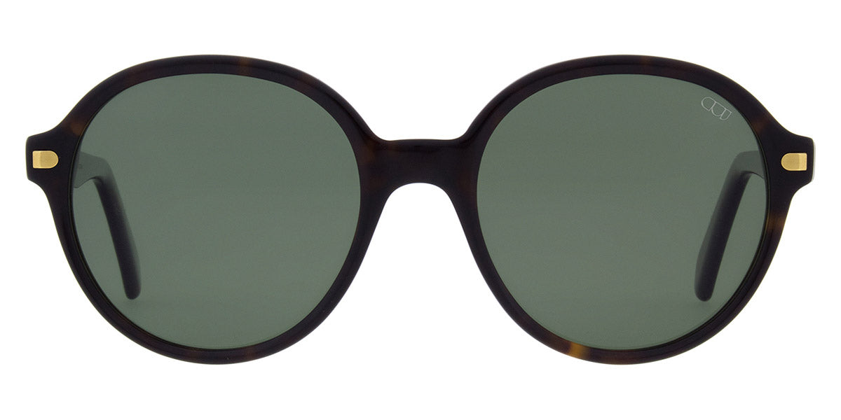 Andy Wolf® AWE03S Sun ANW AWE03S Sun 02 53 - Brown/Gold Sunglasses