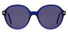 Andy Wolf® AWE03S Sun ANW AWE03S Sun 03 53 - Blue/Gold Sunglasses