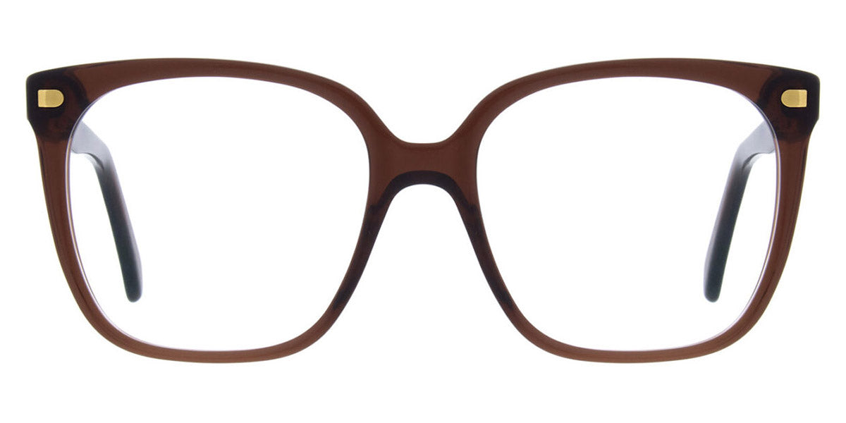 Andy Wolf® AWE04 ANW AWE04 05 56 - Brown/Gold Eyeglasses