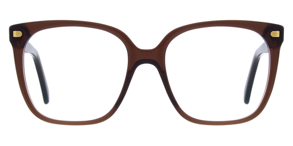 Andy Wolf® AWE04 ANW AWE04 05 56 - Brown/Gold Eyeglasses