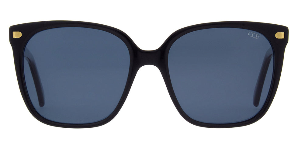Andy Wolf® AWE04S Sun ANW AWE04S Sun 01 56 - Black/Gold Sunglasses