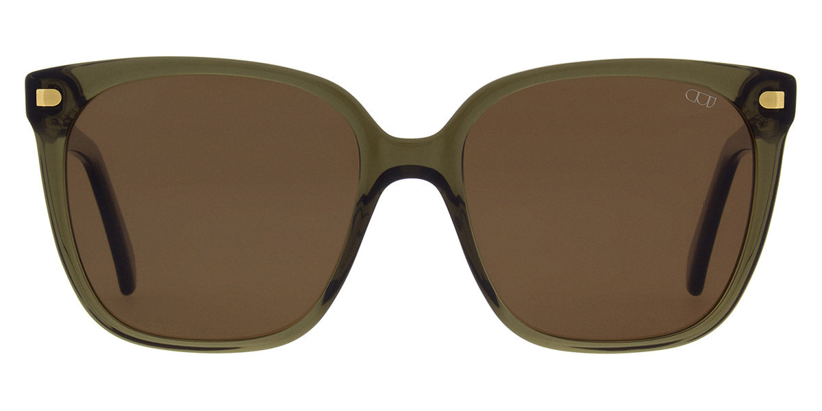 Andy Wolf® AWE04S Sun ANW AWE04S Sun 04 56 - Green/Gold Sunglasses