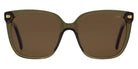 Andy Wolf® AWE04S Sun ANW AWE04S Sun 04 56 - Green/Gold Sunglasses