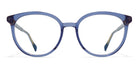 Mykita® AYAN MYK AYAN C166 Deep Ocean/Silk Gold 51 - C166 Deep Ocean/Silk Gold Eyeglasses