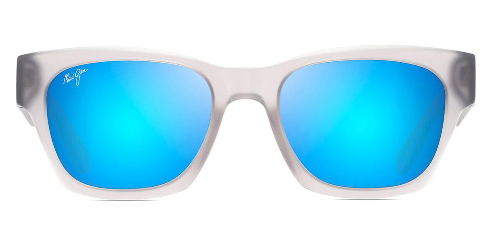 Maui Jim® Valley Isle B780-14 - Translucent Grey / Blue Hawaii Sunglasses