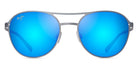 Maui Jim® Half Moon B890-03 - Dove Grey / Blue Hawaii Sunglasses