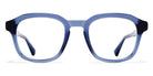 Mykita® BADU MYK BADU C139 Deep Ocean/Shiny Silver 48 - C139 Deep Ocean/Shiny Silver Eyeglasses