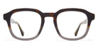 Mykita® BADU MYK BADU C140 Santiago Gradient/Shiny Solid 48 - C140 Santiago Gradient/Shiny Solid Eyeglasses