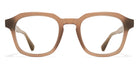 Mykita® BADU MYK BADU Chilled Raw Taupe/Silver 48 - Chilled Raw Taupe/Silver Eyeglasses