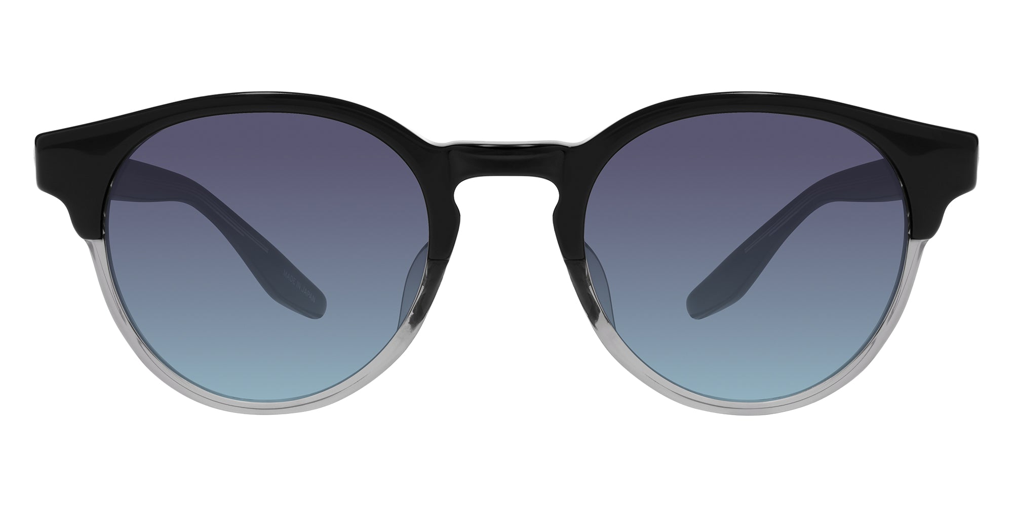 Barton Perreira® Beckford Sun Sunglasses - Ebony Crystal/Aegean Gradient (AR)