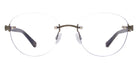 Barton Perreira® Bennie Eyeglasses - Rebel Salute/Antique Gold