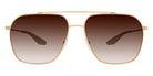 Barton Perreira® Rizzo Sunglasses - Gold/Smokey Topaz (AR)