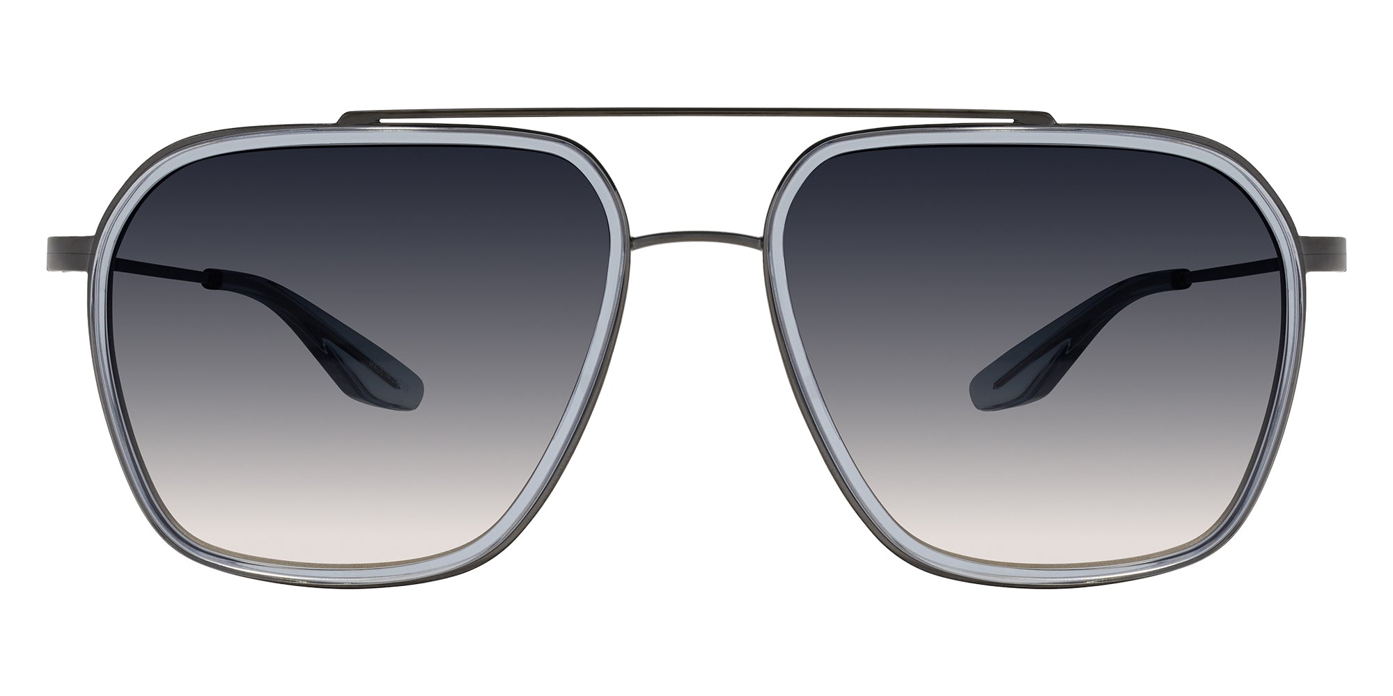 Barton Perreira® Rizzo Sunglasses - Gun Metal/Blue Smoke/Basalt (AR)