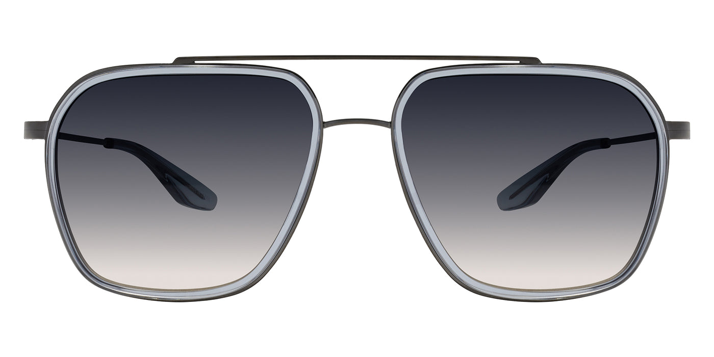 Barton Perreira® Rizzo Sunglasses - Gun Metal/Blue Smoke/Basalt (AR)