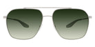 Barton Perreira® Rizzo Sunglasses - Platinum/Julep (AR)