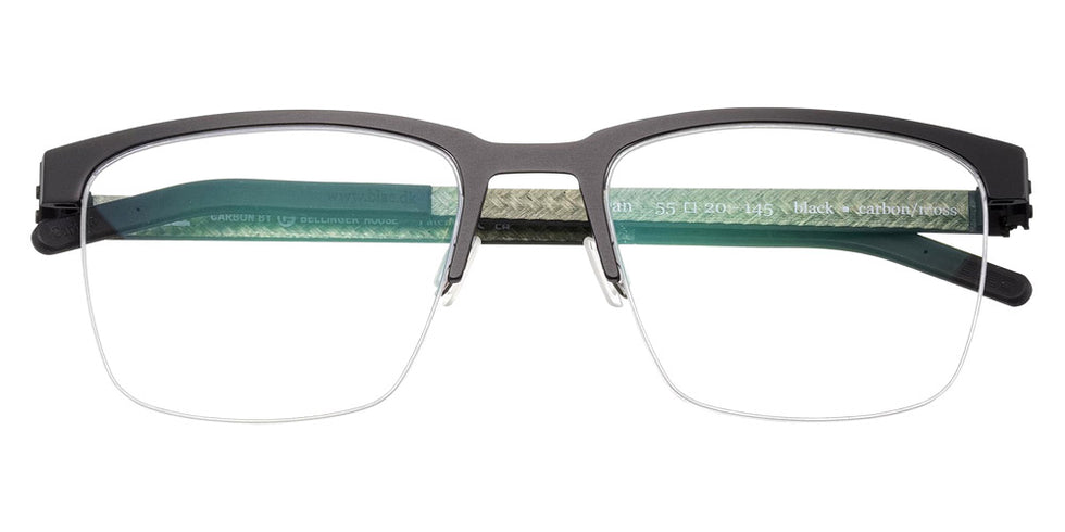 BLAC® DAN BLAC MAGNUS DAN BLACK 55 - Black / Black Eyeglasses