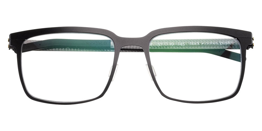 BLAC® HELMER BLAC HELMER BLACK 57 - Black / Black Eyeglasses