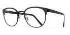 Blackfin® BAYOU BLF BAYOU 1125 50 - Black Gold/Black Eyeglasses