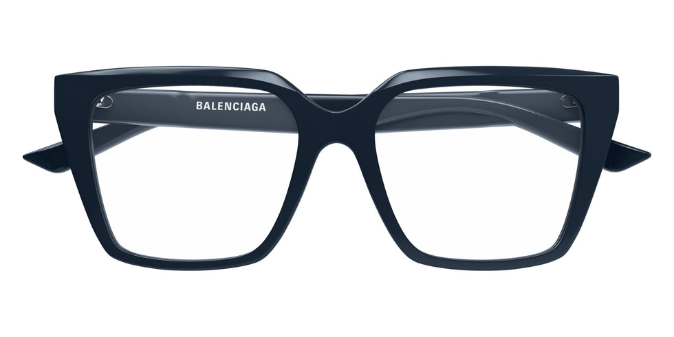 Balenciaga® BB0130O BB0130O 011 53 Eyeglasses - 011-Blue