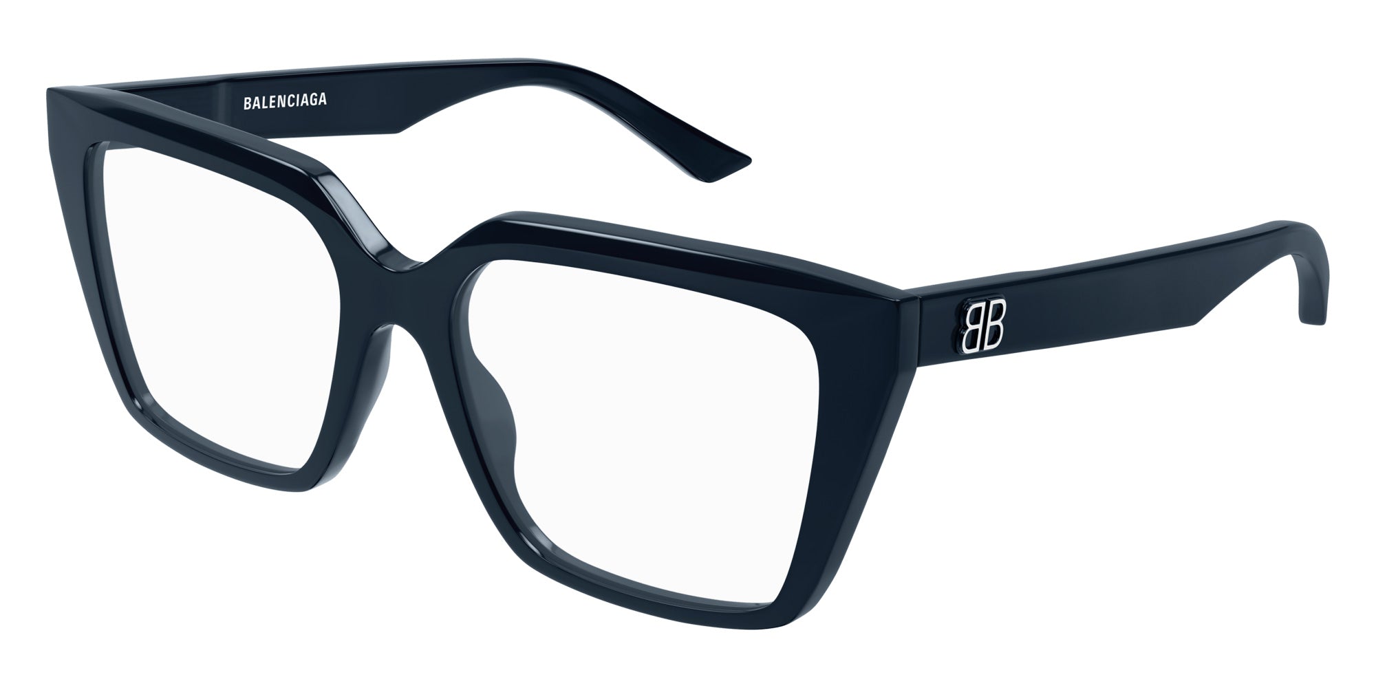 Balenciaga® BB0130O BB0130O 011 53 Eyeglasses - 011-Blue