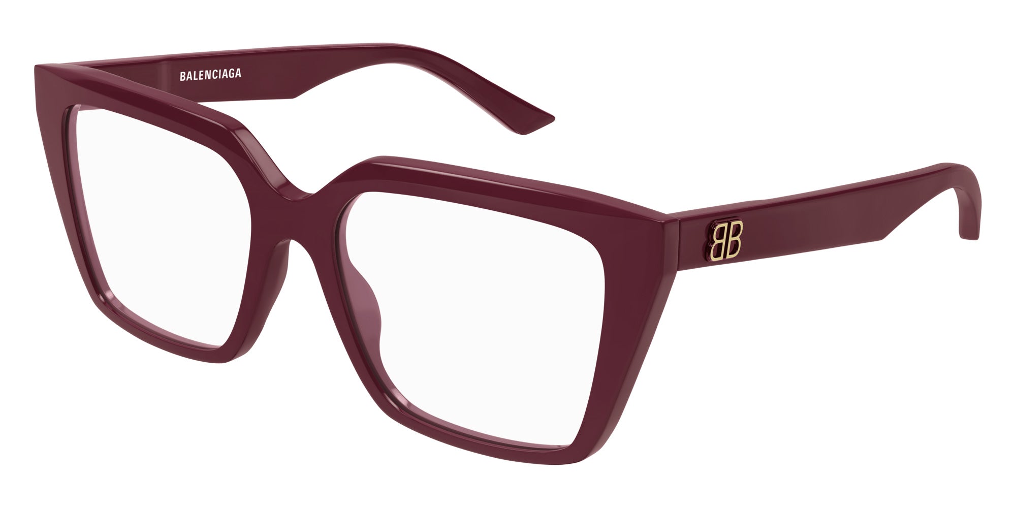 Balenciaga® BB0130O BB0130O 012 53 Eyeglasses - 012-Red