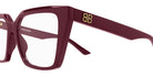 Balenciaga® BB0130O BB0130O 012 53 Eyeglasses - 012-Red