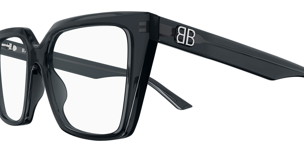 Balenciaga® BB0130O BB0130O 017 53 Eyeglasses - 017-Grey