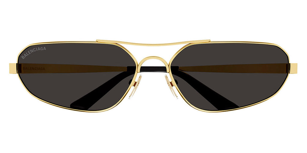 BALENCIAGA サングラス ブラック ゴールドBBロゴ ボリュームフレーム Balenciaga Sunglasses BB0321S-002 57 – Lexor Miami