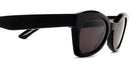 Balenciaga® BB0230S BB0230S 001 53 - Black Sunglasses