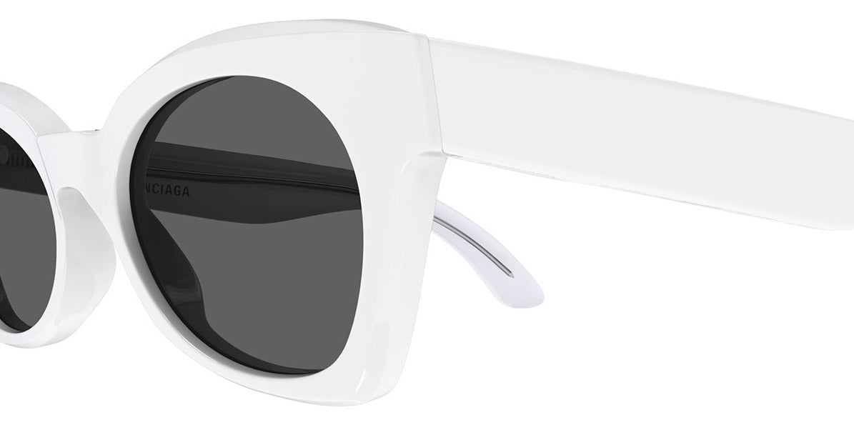 Balenciaga® BB0230S BB0230S 005 53 - White Sunglasses