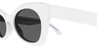 Balenciaga® BB0230S BB0230S 005 53 - White Sunglasses