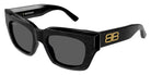 Balenciaga® BB0234S BB0234S 001 51 - Black Sunglasses