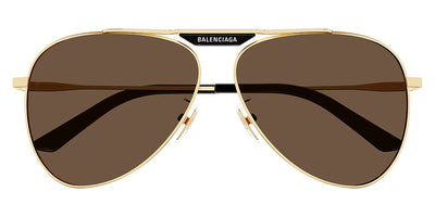 Balenciaga® BB0244S BB0244S 003 62 - Gold Sunglasses