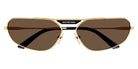 Balenciaga® BB0245S BB0245S 003 64 - Gold Sunglasses