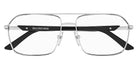 Balenciaga® BB0248O BB0248O 001 57 - Silver / Black Eyeglasses