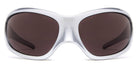 Balenciaga® BB0252S BB0252S 005 80 - Silver Sunglasses