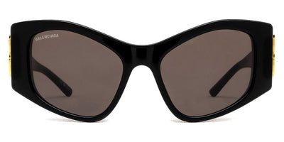 Balenciaga® BB0287S BB0287S 001 55 - Black Sunglasses